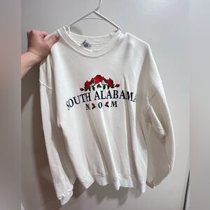 White South Alabama Mom Sweatshirt